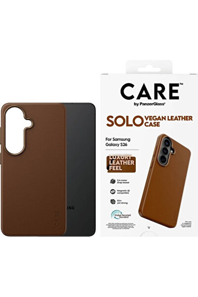 Panzer Glass PanzerGlass Care Πίσω Κάλυμμα Δερμάτινο Καφέ Galaxy S26 Nokia 2....