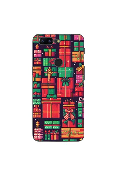 OEM Θήκη συμβατή με OnePlus 5T από σιλικόνη gel TPU με σχέδιο Pixel Art