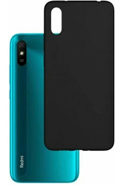 3MK Μαύρη ματ οπίσθια θήκη σιλικόνης 1.2mm (Redmi 9A / 9AT)