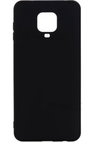 Senso Μαύρη Θήκη Πλάτης Σιλικόνης Απαλής Υφής (Redmi Note 9S / 9 Pro / 9 Pro ...