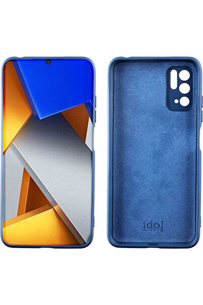 Other Idol 1991 Βελούδινη Πίσω Θήκη Σιλικόνης Μπλε (Poco M3 Pro) Κωδικός: 831...