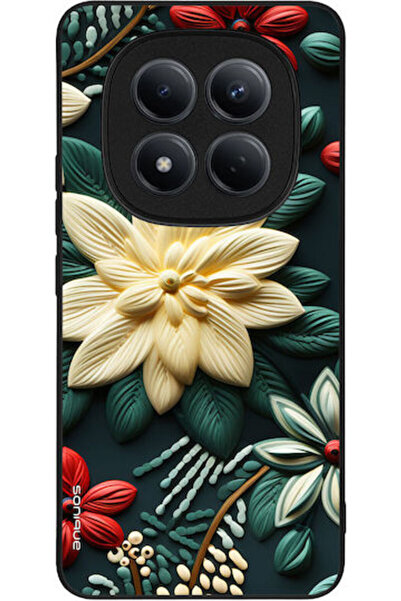 Other Θήκη Sonique Σειρά 3D Λουλούδια για Xiaomi Redmi Note 15 Pro 4G Πράσινο