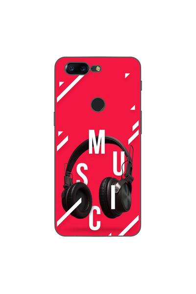 OEM Husa compatibila cu OnePlus 5T Silicon Gel Tpu Model Music Headphones