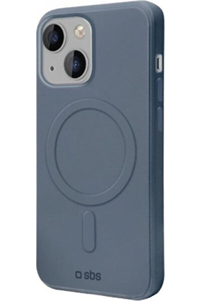 SBS Λεία Μπλε Θήκη Πλάτης Σιλικόνης (iPhone 14) Κωδικός: GCOVRUBIP1461B