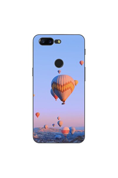 OEM Θήκη συμβατή με OnePlus 5T από σιλικόνη gel TPU με σχέδιο μπαλονιών