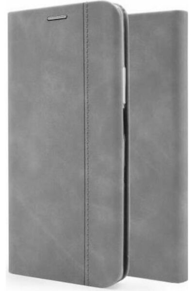 inos S-Folio NE Book Συνθετικό Δέρμα Γκρι (Xiaomi 11T / 11T Pro)