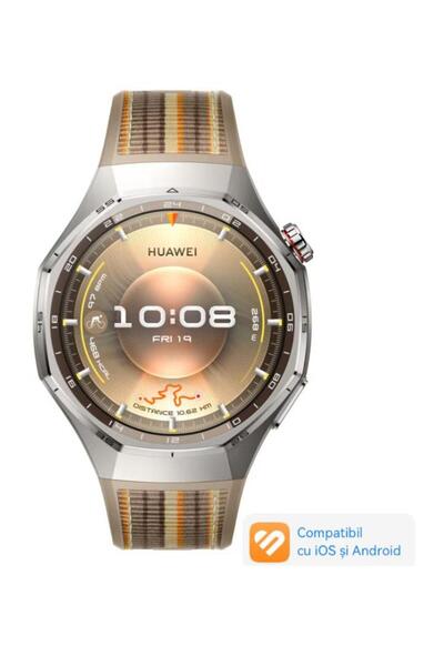 Huawei Смарт часовник Watch GT 6 Pro 46мм, 1.47 " LTPO AMOLED, Bluetooth, GPS...
