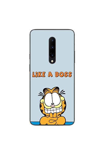 OEM Калъф, съвместим с OnePlus 7 Pro, силиконов гел TPU модел Гарфийлд като шеф