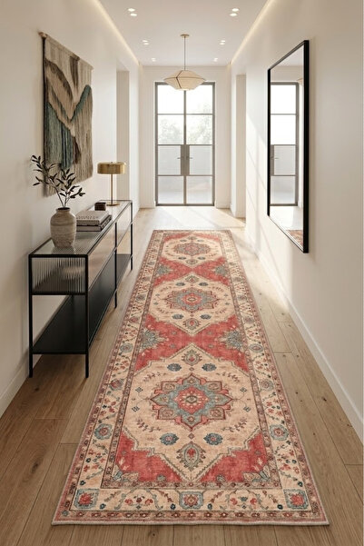 Cos.kim Walkway Carpet Non-Slip Base Washable Stain-Resistant Rug Custom Size...