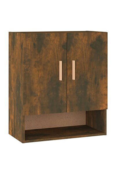 vidaxl Wall cabinet, smoky oak, 60x31x70 cm, composite wood