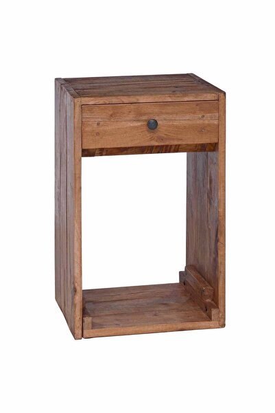 vidaxl Noptieră cu sertar Maro 63 x 30 x 79 cm Lemn masiv de mahon