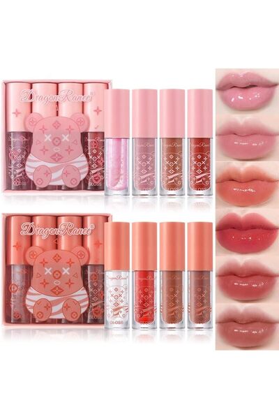 Arabest 8pcs Mini Lip Gloss Set, Tinted Plumping Glow Oil for Teenage Girls a...