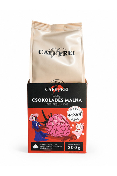 Cafe Frei – Cafea macinata cu aroma de ciocolata si zmeura Tokyo 200g