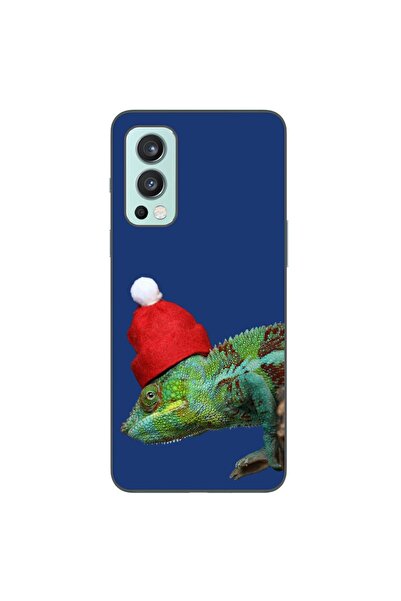 OEM Husa compatibila cu OnePlus Nord 2 Silicon Gel Tpu Model Craciun Cameleon
