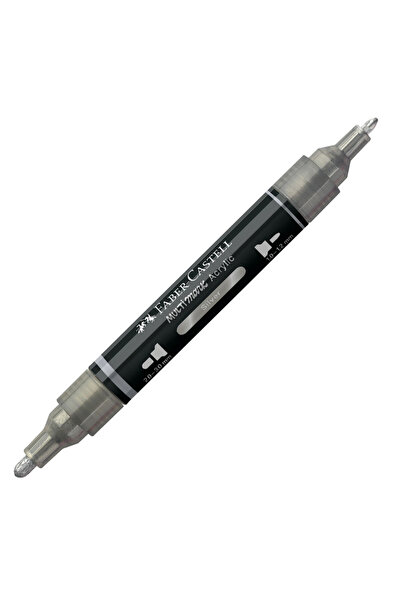 Faber Castell Акрилен маркер Мултимарк Цвят 251 Сребърен Фабер-Кастел