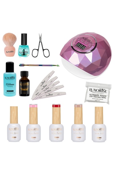 LUXORISE Kit de ojă semipermanentă fără HEMA # VivaPure100