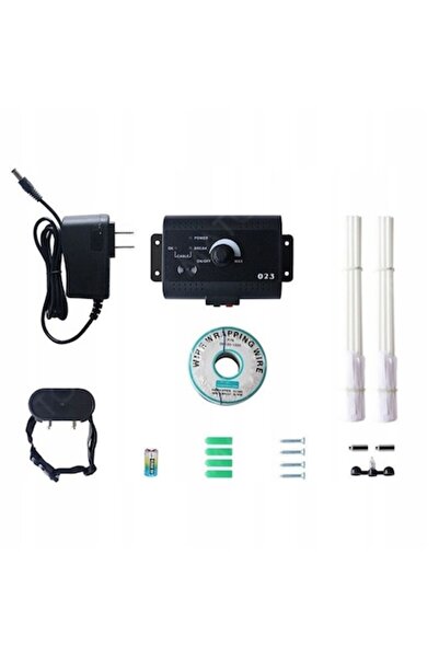 OEM Kit gard electric pentru câini, zgardă cu semnal sonor, cablu de 300 de m...