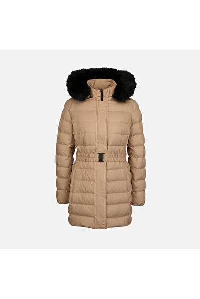 Geox Geacă de puf bej pentru femei Catria