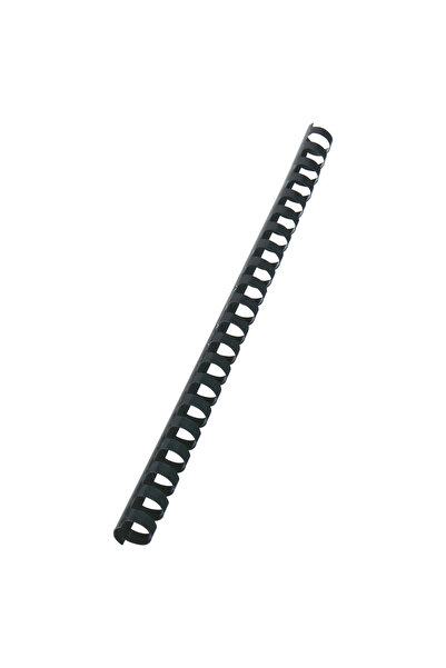 GBC Inel de legare din plastic 16 mm negru pentru 145 de coli, pachet de 100