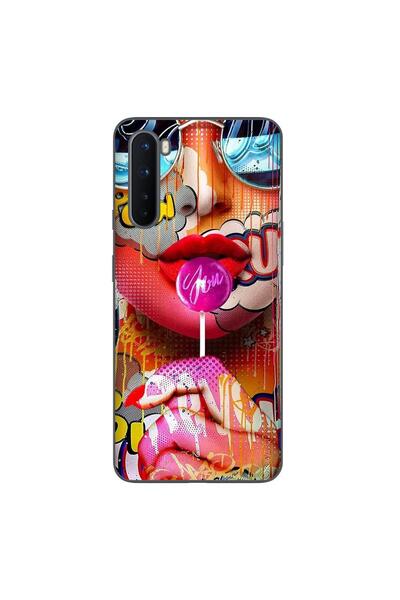 OEM Husa compatibila cu OnePlus Nord Silicon Gel Tpu Model Pop Art Lolipop