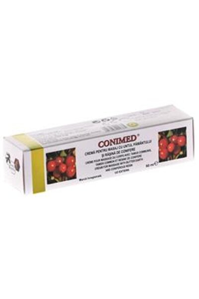 Elzin Plant Crema de Masaj cu Untul Pamantului Conimed Elzin Plant, 50ml