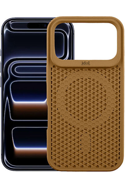 Other Idol 1991 Air Back Cover Σιλικόνης Καφέ (iPhone 17 Pro Max) Κωδικός: 84...