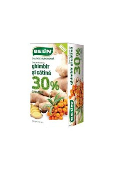 Nova Белин Чай с джинджифил и облепиха 30% плюс, 20 бр.