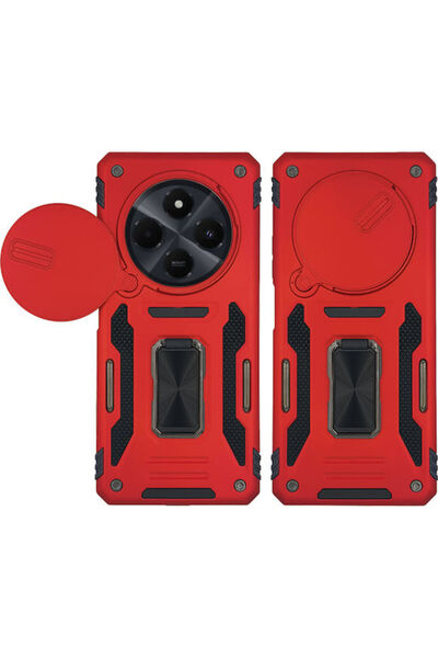 Other Θήκη Ring Armor Camshield Sonique για Xiaomi Redmi 14c 4g Poco C75 4g R...