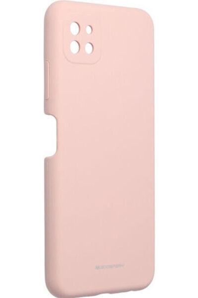 Mercury Μαλακή Πίσω Θήκη Σιλικόνης Ροζ Άμμου (Galaxy A22 5G)