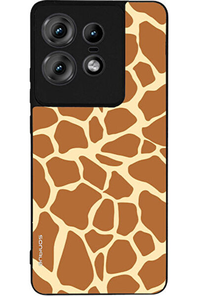 Other Θήκη Σειράς Sonique Animal Print για Motorola Edge 50 Pro 5G Καμηλοπάρδ...