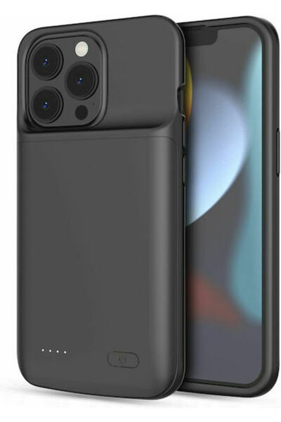 Tech-Protect Powercase Πίσω Κάλυμμα Πλαστικό Μαύρο (iPhone 13 Pro)