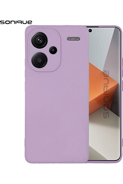 Other Sonique Back Cover Silicone / Fabric Purple (Redmi Note 13 Pro+)