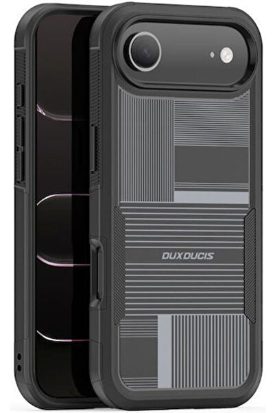 Dux Ducis Air Umbra Pattern Πίσω Κάλυμμα Σιλικόνης / Πλαστικού Μαύρο (iPhone ...