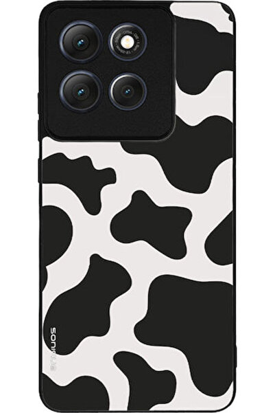 Other Θήκη Σειράς Sonique Animal Print για Motorola Moto G86 5G - Αγελάδα 01