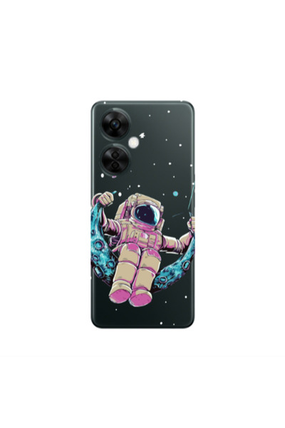 Other Oneplus Nord CE 3 Lite 5G Astronaut swinging on the moon Transparent Si...