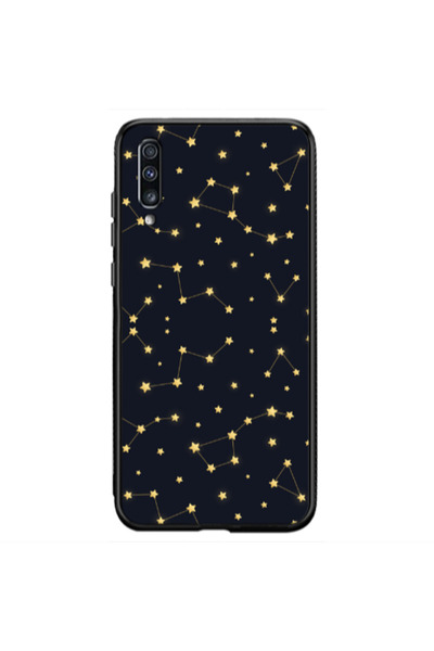 Other Samsung A70 Kite Stars Black Glossy Θήκη