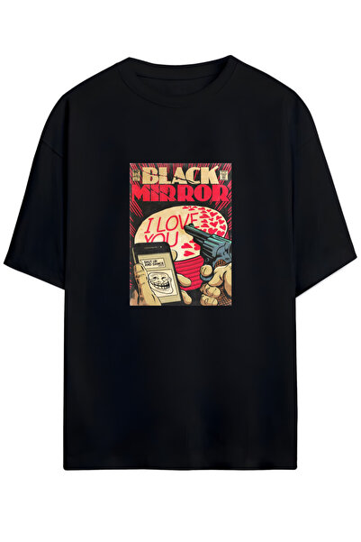 Grafftee Clothing Black Mirror specijalna serija dizajn premium 100% pamučna ...