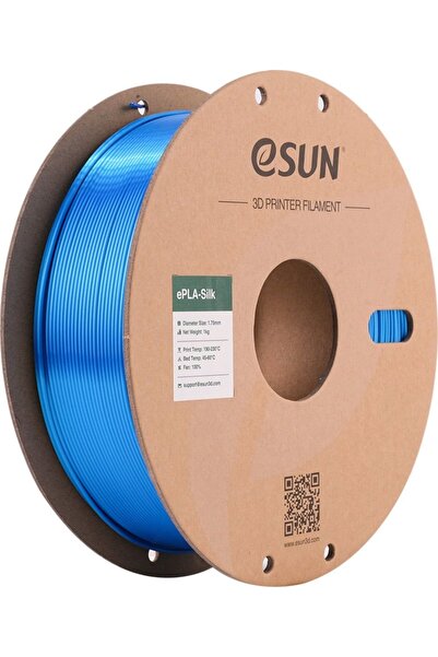 eSun Filament PLA Silk Blue (Albastru) 1,75 mm 1 KG