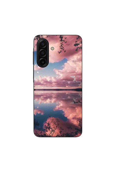 OEM Husa compatibila cu Samsung Galaxy A17 Silicon Gel Tpu Model Pink Clouds