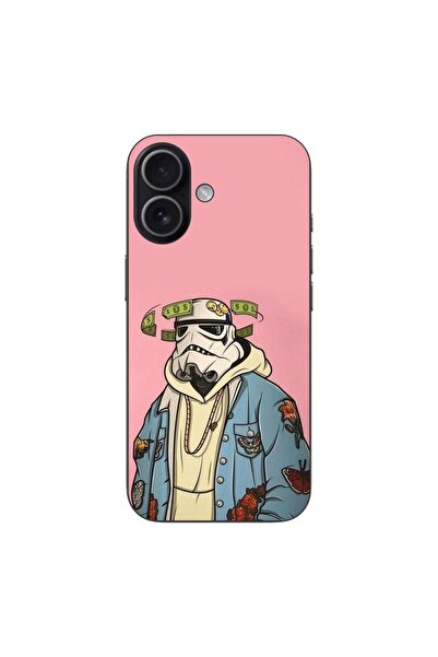 OEM Husa compatibila cu Apple iPhone 17 Silicon Gel Tpu Model Trooper Money