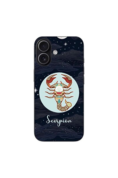 OEM Husa compatibila cu Apple iPhone 17 Silicon Gel Tpu Model Horoscop Scorpion