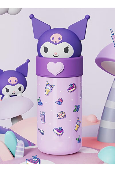 TAPIT 350ML/12.3oz Cute Water Bottle Cartoon Thermos Water Bottle Cute Insula...