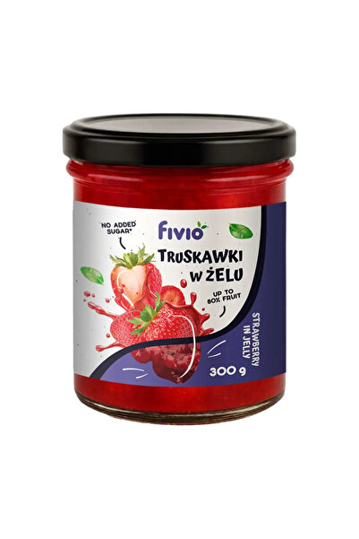 Fivio Strawberries in sugar-free jelly 300g