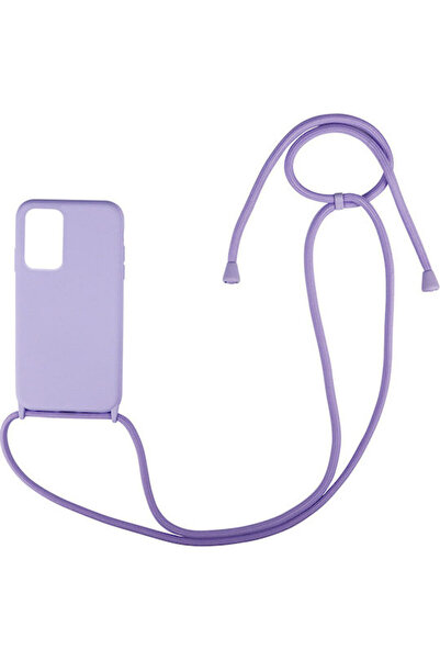 Other Sonique Carryhang Πίσω Θήκη Σιλικόνης 0.5mm με Λουράκι Λιλά (Redmi Note...