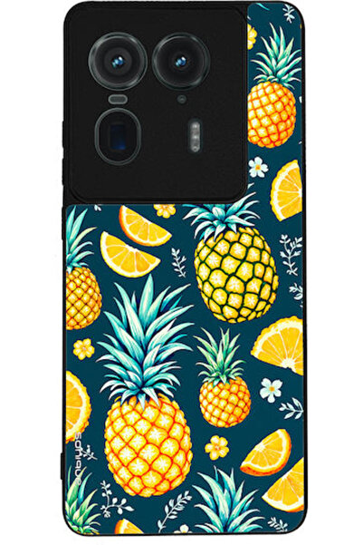Other Θήκη Sonique Σειράς Φρούτων για Motorola Edge 50 Ultra - Ανανάς