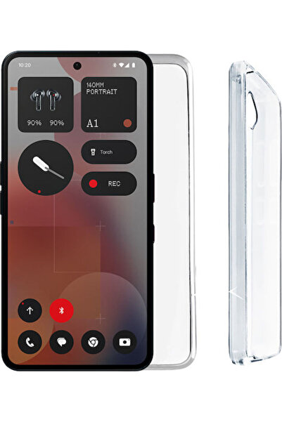 Other Volte-Tel Slimcolor Air Πίσω Κάλυμμα Σιλικόνης 2mm Διαφανές (Nothing Ph...