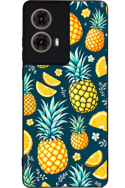 Other Θήκη Sonique Σειρά Φρούτων για Motorola Moto G85 5g Ανανάς