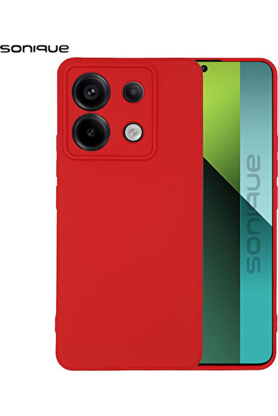 Other Sonique Back Cover Silicone / Fabric Red (Redmi Note 13 Pro 5G / Poco X6)