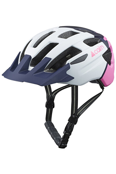 Cairn Cască Prism XTR J 2, Alb mat/Roz