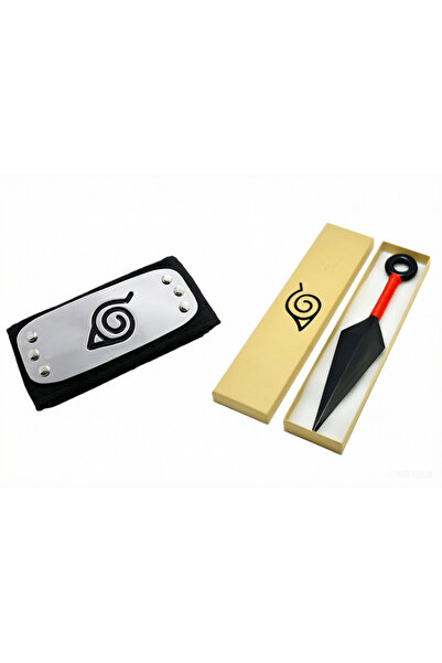 Desert Sakura Cosplay Props Ninja Headband & Kunai Weapon Prop And Party Acce...